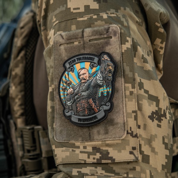 M-Tac нашивка Zero Tolerance PVC Grey - 51348042