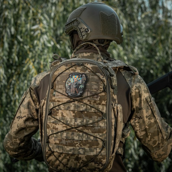 M-Tac нашивка Zero Tolerance PVC Grey - 51348042