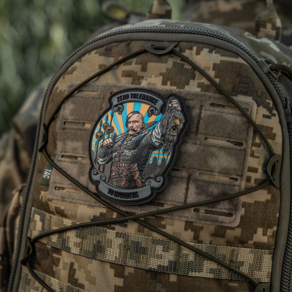 M-Tac нашивка Zero Tolerance PVC Grey - 51348042