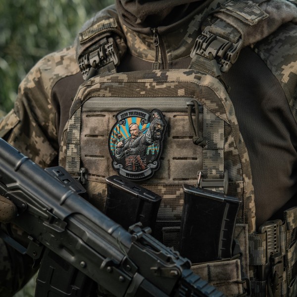 M-Tac нашивка Zero Tolerance PVC Grey - 51348042