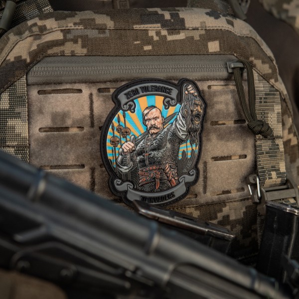 M-Tac нашивка Zero Tolerance PVC Grey - 51348042