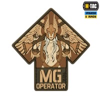 M-Tac нашивка MG Operator PVC coyote