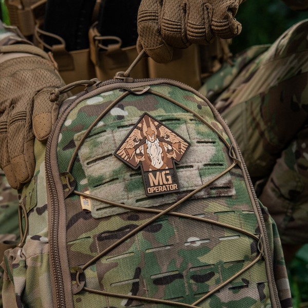 M-Tac нашивка MG Operator PVC coyote - 51348205