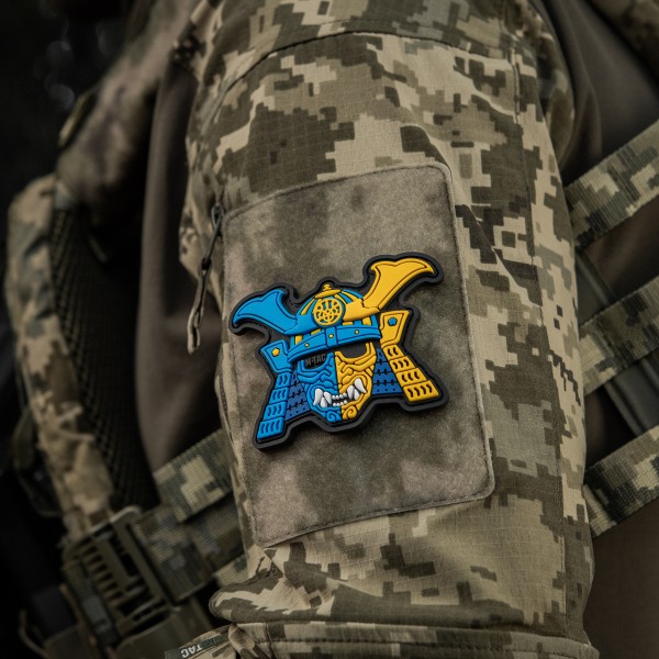 M-Tac нашивка Маска Самурая (PVC) - 51348346