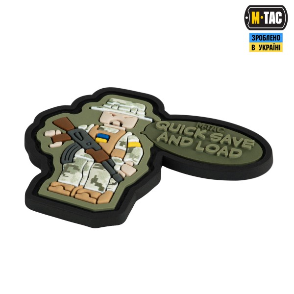M-Tac нашивка Quick Save (PVC) MM14 - 51348348 M-Tac нашивка Quick Save (PVC) MM14 - 51348348