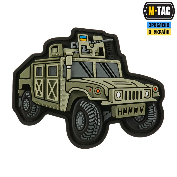 M-Tac нашивка HMMWV (PVC) olive - 51348350