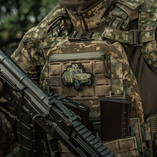 M-Tac нашивка HMWWV (PVC) olive - 51348350 M-Tac нашивка HMWWV (PVC) olive - 51348350