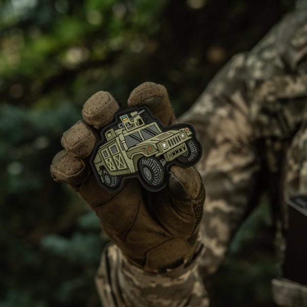 M-Tac нашивка HMWWV (PVC) olive - 51348350 M-Tac нашивка HMWWV (PVC) olive - 51348350