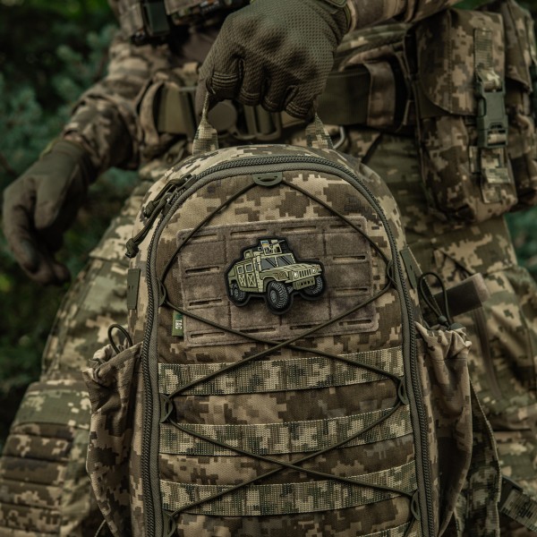 M-Tac нашивка HMWWV (PVC) olive - 51348350 M-Tac нашивка HMWWV (PVC) olive - 51348350