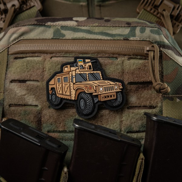 M-Tac нашивка HMWWV (PVC) coyote - 51348351 M-Tac нашивка HMWWV (PVC) coyote - 51348351