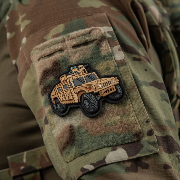 M-Tac нашивка HMWWV (PVC) coyote - 51348351 M-Tac нашивка HMWWV (PVC) coyote - 51348351