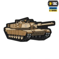 M-Tac нашивка ABRAMS (PVC) coyote