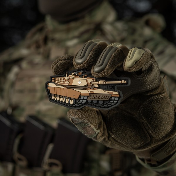 M-Tac нашивка ABRAMS (PVC) coyote - 51348357