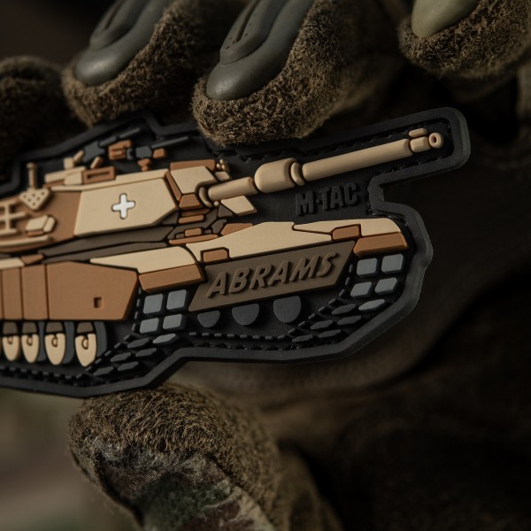 M-Tac нашивка ABRAMS (PVC) coyote - 51348357