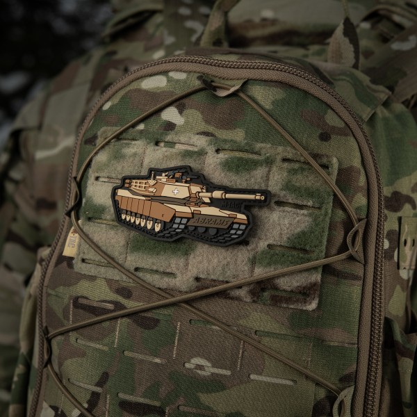 M-Tac нашивка ABRAMS (PVC) coyote - 51348357