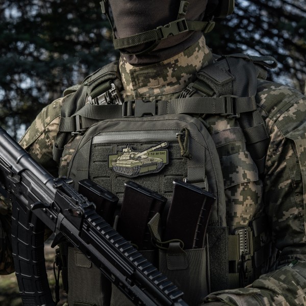 M-Tac нашивка T-72 (PVC) - 51348359 M-Tac нашивка T-72 (PVC) - 51348359