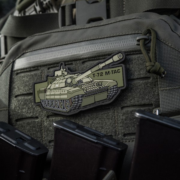M-Tac нашивка T-72 (PVC) - 51348359 M-Tac нашивка T-72 (PVC) - 51348359
