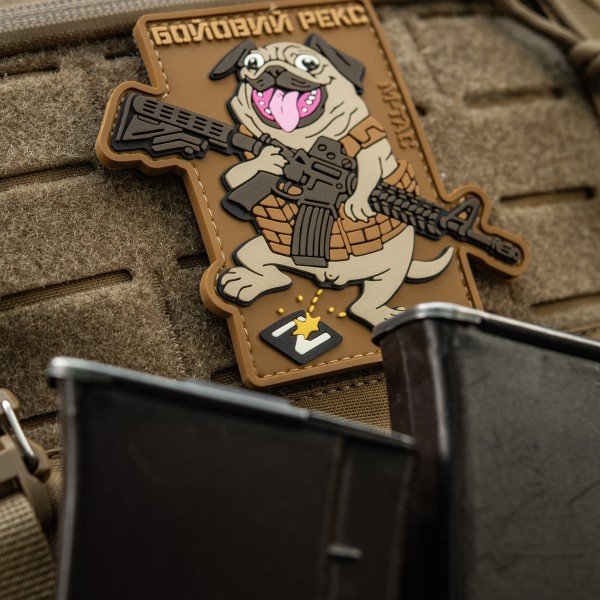 M-Tac нашивка Боевой Рекс (PVC) - 51348369 M-Tac нашивка Боевой Рекс (PVC) - 51348369