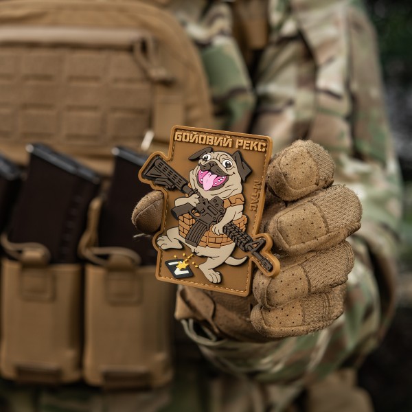 M-Tac нашивка Боевой Рекс (PVC) - 51348369 M-Tac нашивка Боевой Рекс (PVC) - 51348369