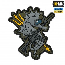 M-Tac нашивка Морской Конек (PVC) coyote