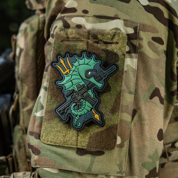 M-Tac нашивка Морской Конек (PVC) blue - 51348374