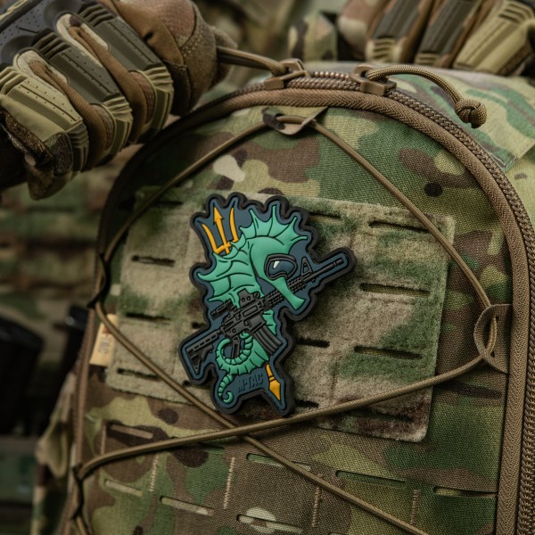 M-Tac нашивка Морской Конек (PVC) blue - 51348374