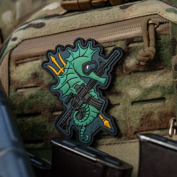 M-Tac нашивка Морской Конек (PVC) blue - 51348374