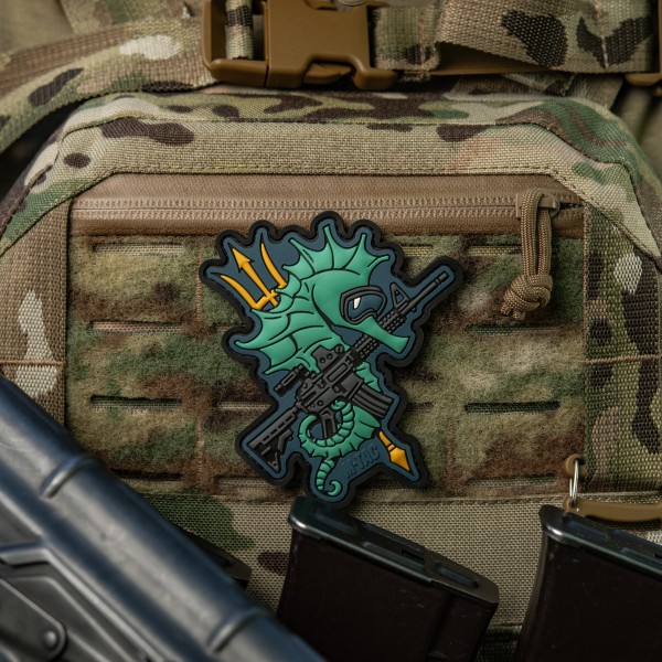 M-Tac нашивка Морской Конек (PVC) blue - 51348374