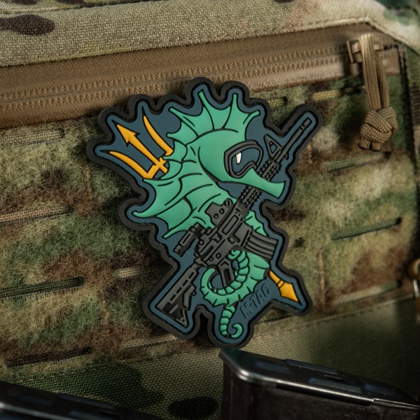 M-Tac нашивка Морской Конек (PVC) blue - 51348374