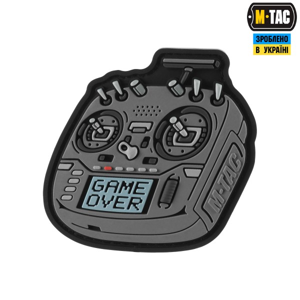 M-Tac нашивка пульт FPV сірий (PVC) - 51348395