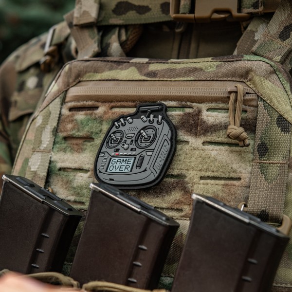 M-Tac нашивка пульт FPV сірий (PVC) - 51348395 M-Tac нашивка пульт FPV сірий (PVC) - 51348395