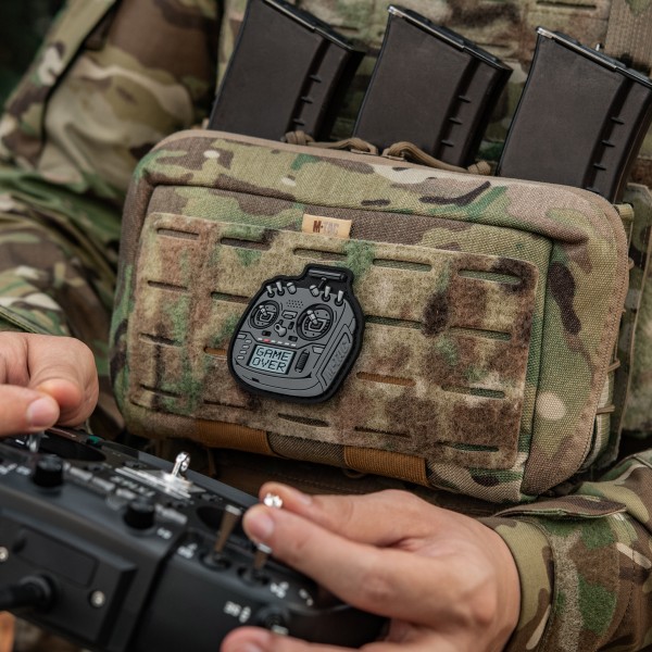 M-Tac нашивка пульт FPV сірий (PVC) - 51348395 M-Tac нашивка пульт FPV сірий (PVC) - 51348395