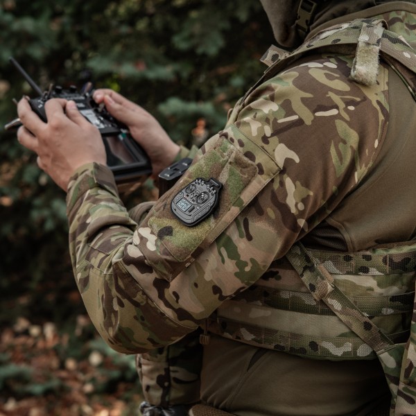 M-Tac нашивка пульт FPV сірий (PVC) - 51348395 M-Tac нашивка пульт FPV сірий (PVC) - 51348395