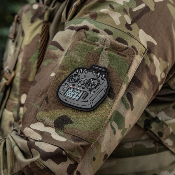 M-Tac нашивка пульт FPV сірий (PVC) - 51348395 M-Tac нашивка пульт FPV сірий (PVC) - 51348395