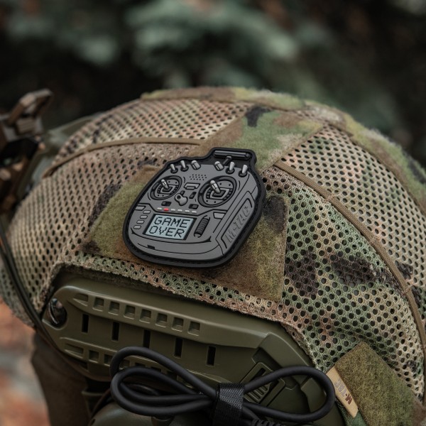 M-Tac нашивка пульт FPV сірий (PVC) - 51348395 M-Tac нашивка пульт FPV сірий (PVC) - 51348395