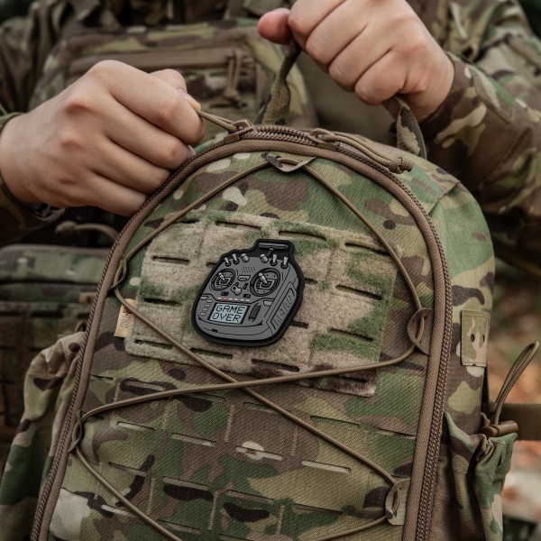 M-Tac нашивка пульт FPV сірий (PVC) - 51348395 M-Tac нашивка пульт FPV сірий (PVC) - 51348395