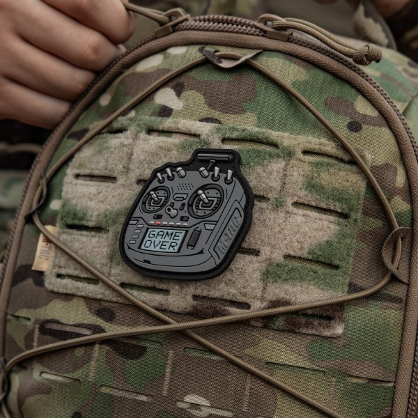 M-Tac нашивка пульт FPV сірий (PVC) - 51348395 M-Tac нашивка пульт FPV сірий (PVC) - 51348395