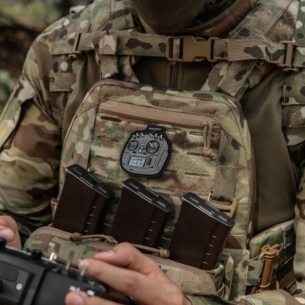 M-Tac нашивка пульт FPV сірий (PVC) - 51348395 M-Tac нашивка пульт FPV сірий (PVC) - 51348395