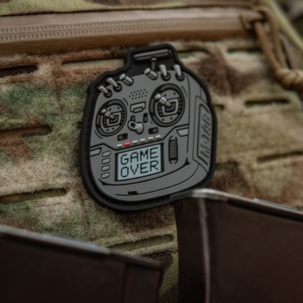 M-Tac нашивка пульт FPV сірий (PVC) - 51348395 M-Tac нашивка пульт FPV сірий (PVC) - 51348395