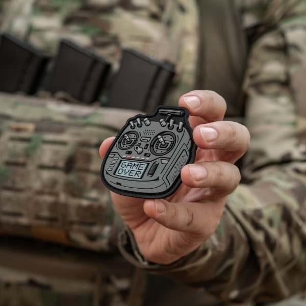 M-Tac нашивка пульт FPV сірий (PVC) - 51348395 M-Tac нашивка пульт FPV сірий (PVC) - 51348395