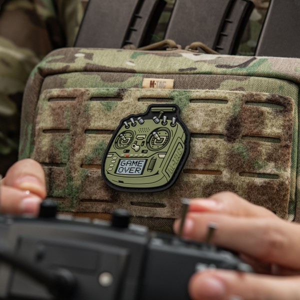 M-Tac нашивка пульт FPV олива (PVC) - 51348396 M-Tac нашивка пульт FPV олива (PVC) - 51348396