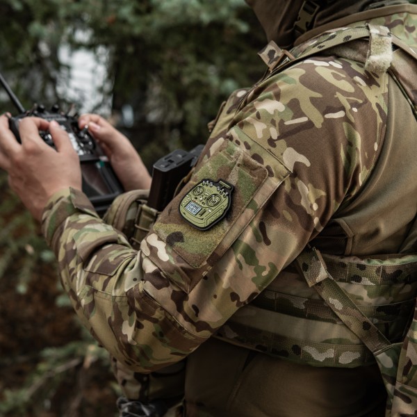 M-Tac нашивка пульт FPV олива (PVC) - 51348396 M-Tac нашивка пульт FPV олива (PVC) - 51348396
