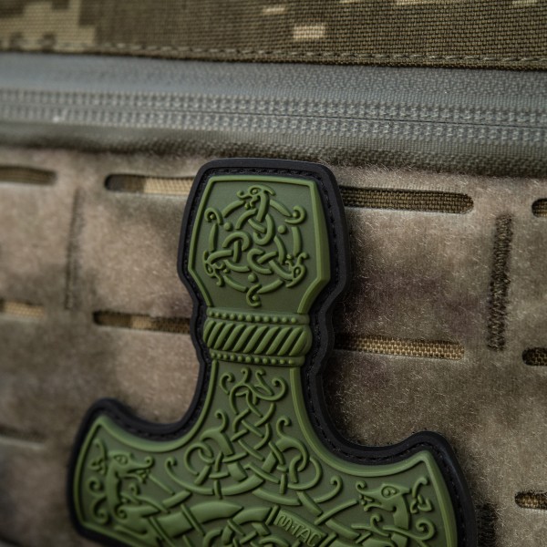 M-Tac нашивка Mjölnir Large PVC Olive - 51348501