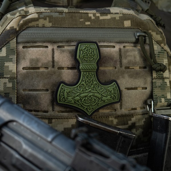 M-Tac нашивка Mjölnir Large PVC Olive - 51348501