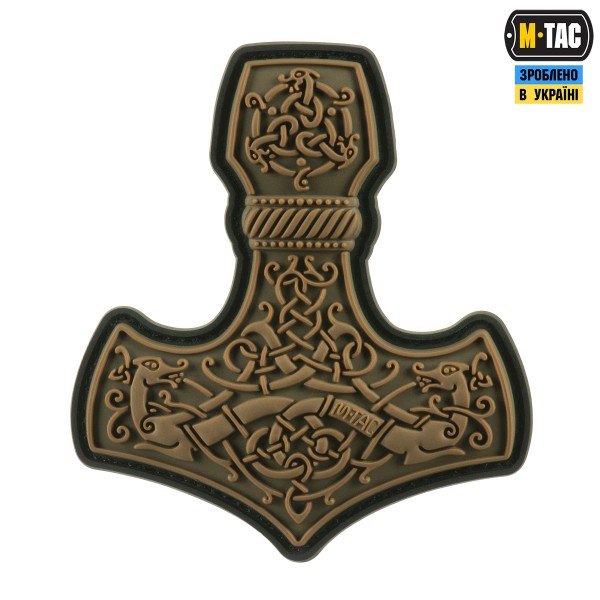 M-Tac нашивка Mjölnir Large PVC Coyote - 51348505