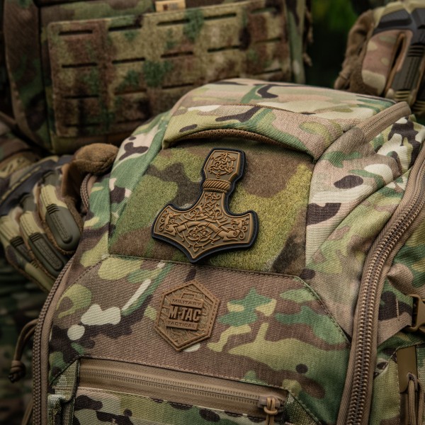 M-Tac нашивка Mjölnir Large PVC Coyote - 51348505 M-Tac нашивка Mjölnir Large PVC Coyote - 51348505