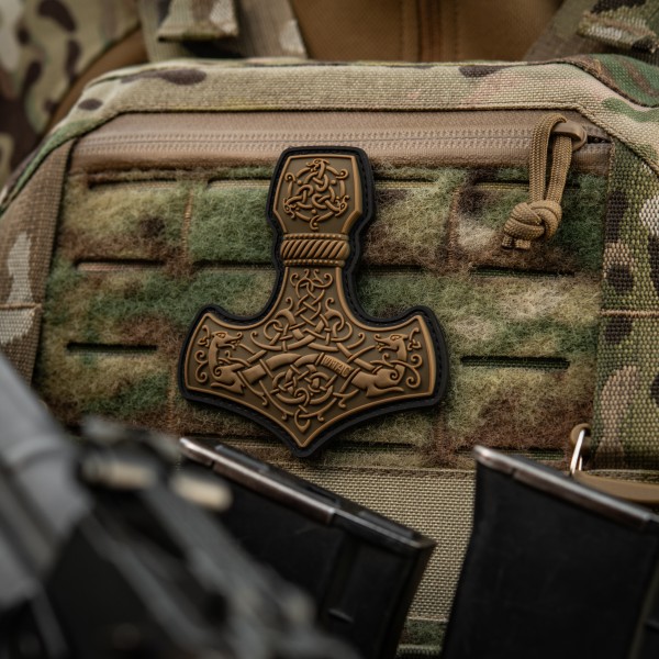 M-Tac нашивка Mjölnir Large PVC Coyote - 51348505 M-Tac нашивка Mjölnir Large PVC Coyote - 51348505