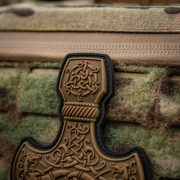 M-Tac нашивка Mjölnir Large PVC Coyote - 51348505 M-Tac нашивка Mjölnir Large PVC Coyote - 51348505