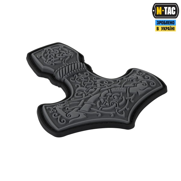M-Tac нашивка Mjölnir Large PVC Grey - 51348511