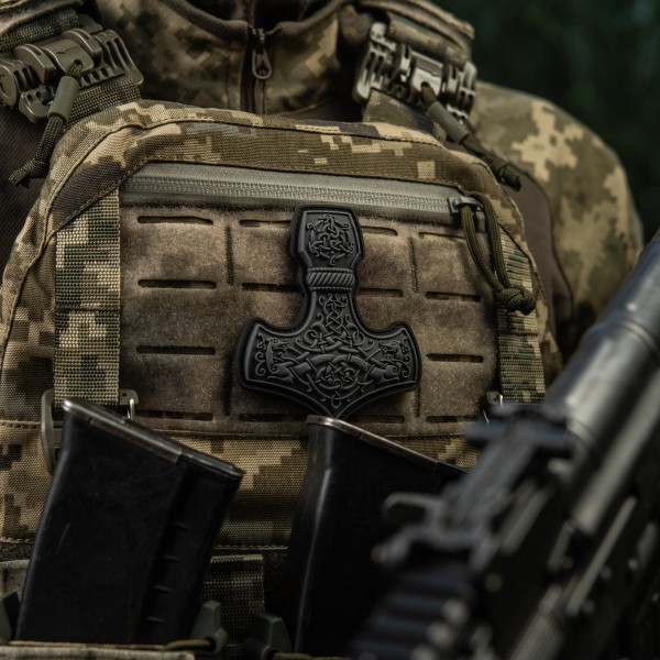 M-Tac нашивка Mjölnir Large PVC Grey - 51348511